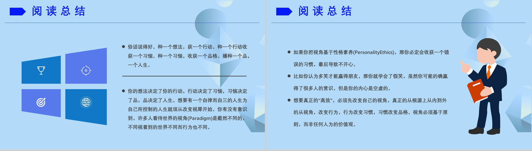 史蒂芬柯维《高效能人士的七个习惯》提升工作效率职场员工技能提高培训PPT模板-19