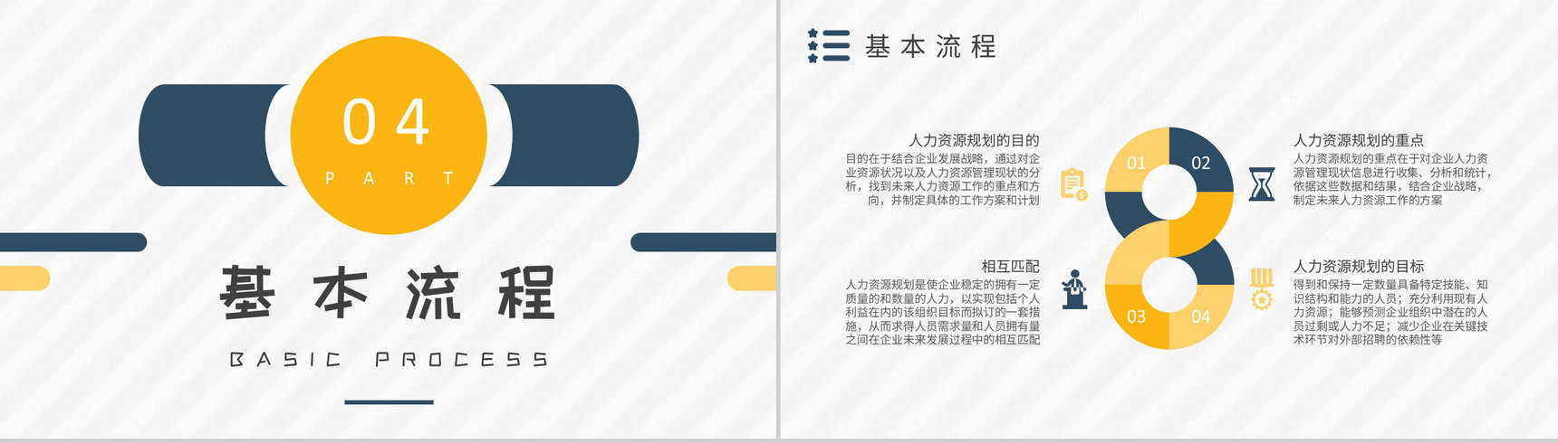 人事部工作总结人力资源六大模块三大支柱内容介绍PPT模板-8