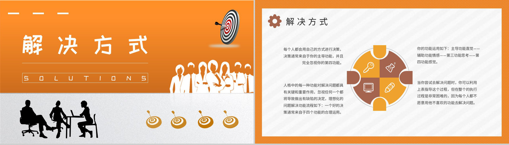 企业员工职业领域建议MBTI性格分析INFJ人格类型说明PPT模板-7