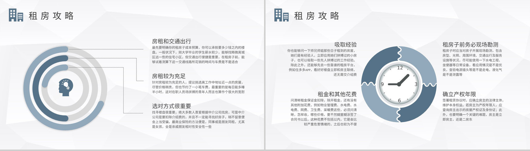 大学毕业生租房攻略个人找房租房注意事项介绍PPT模板-3
