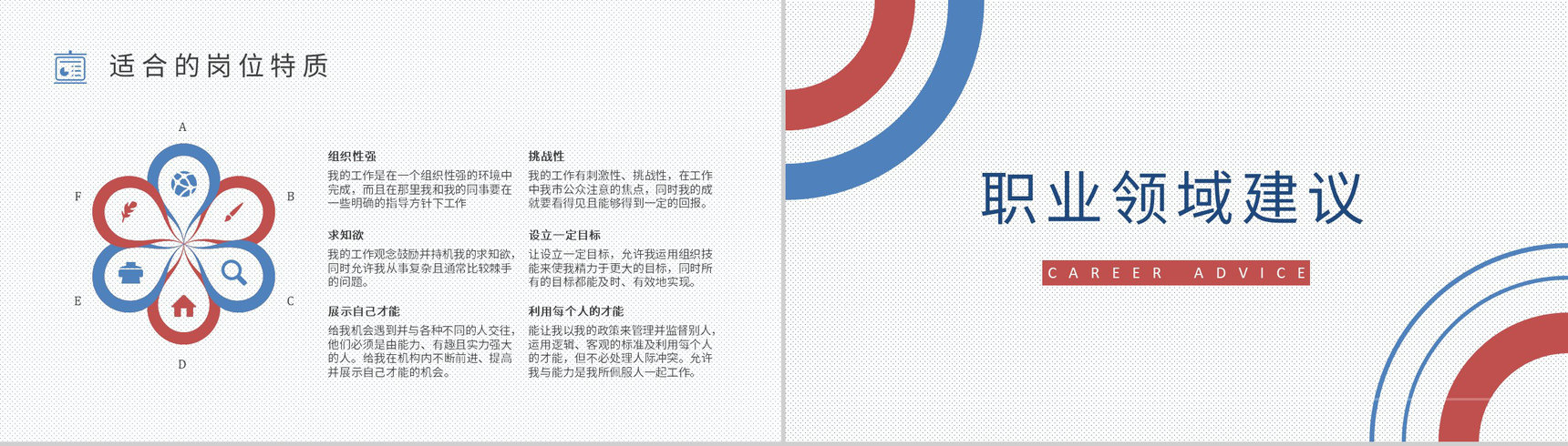 MBTI性格分析--ENTJ个性特征描述职业领域建议工作中的优劣势PPT模板-10