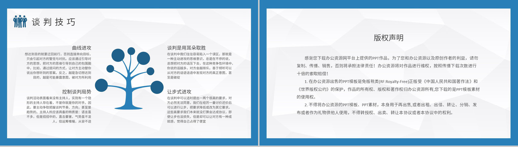 商务谈判案例分析培训团队销售沟通技巧学习心得PPT模板-8
