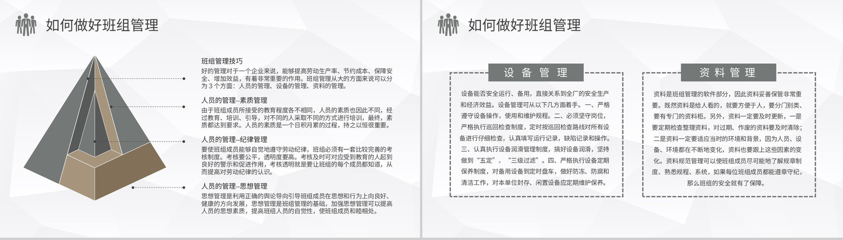 工厂班组管理制度培训车间现场管理工作汇报演讲PPT模板-6