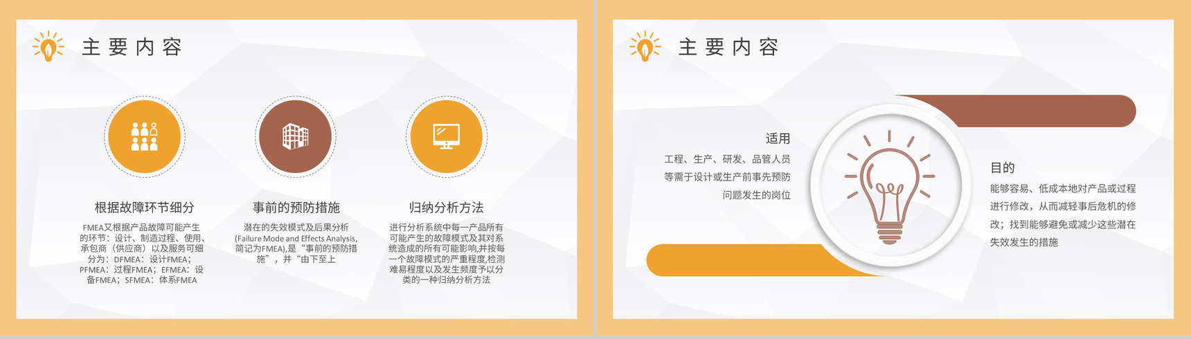 企业产品项目生产工艺流程设计方案FMEA结构分析培训PPT模板-6