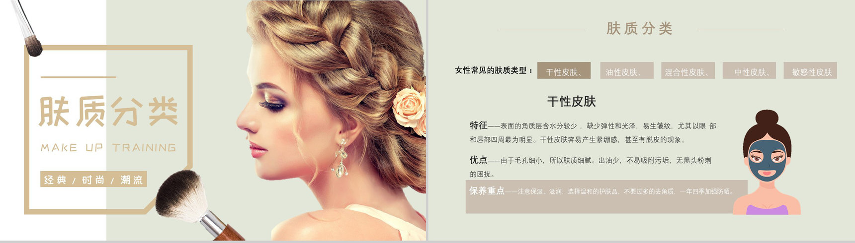 新手化妆正确的化妆品使用步骤医疗美容PPT模板-2