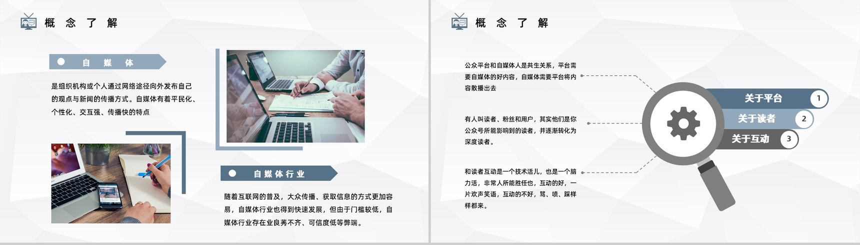 企业自媒体平台运营情况分析总结新员工植入运营技巧培训课件PPT模板-5