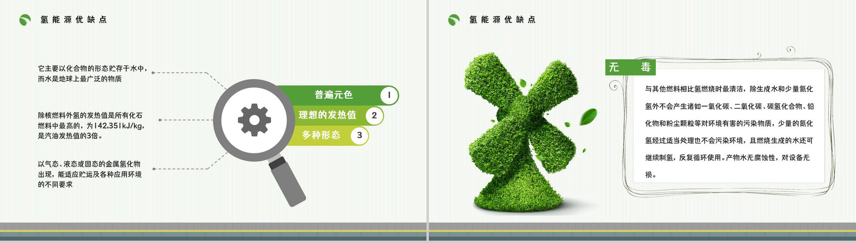 新能源技术发展氢能源优缺点情况分析梳理演讲汇报通用PPT模板-10