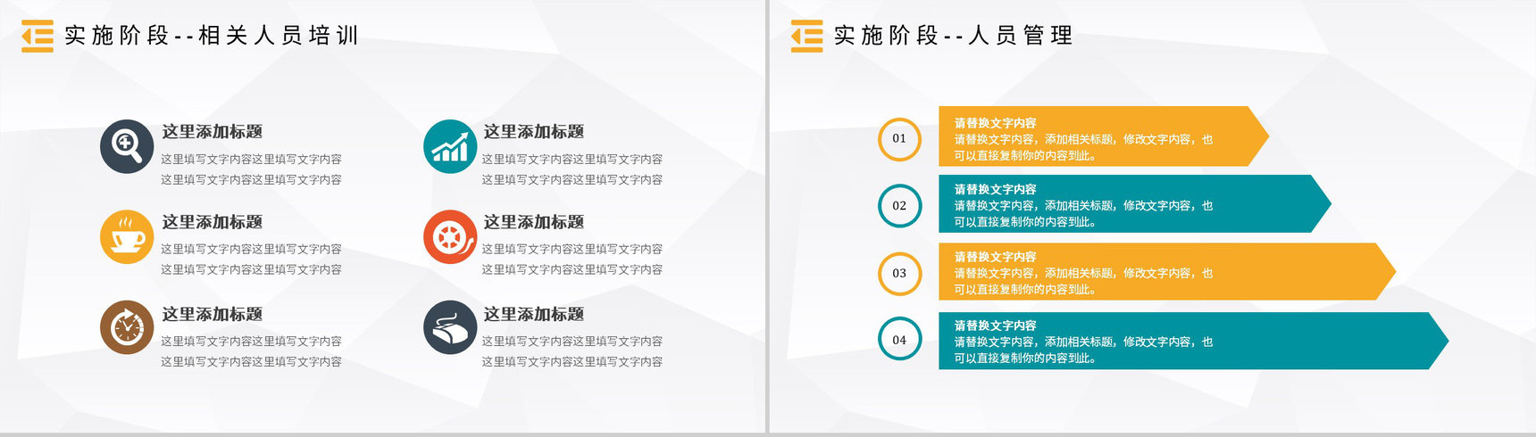 医护企业PDCA循环的四个阶段管理循环案例分析模型PPT模板-10