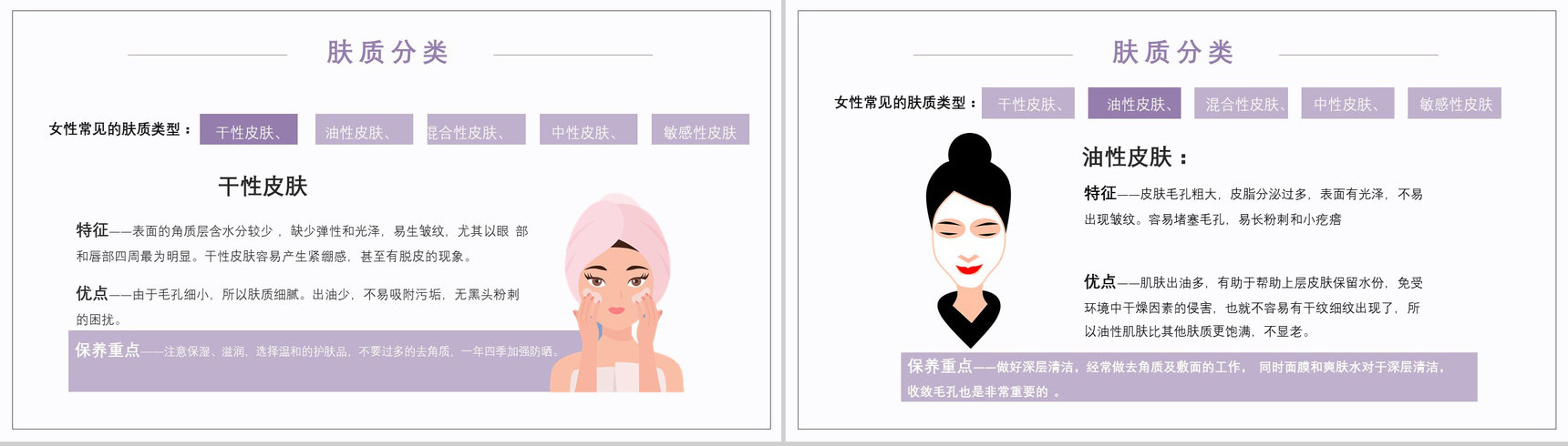 正确的化妆品使用步骤新手化妆培训PPT模板-4