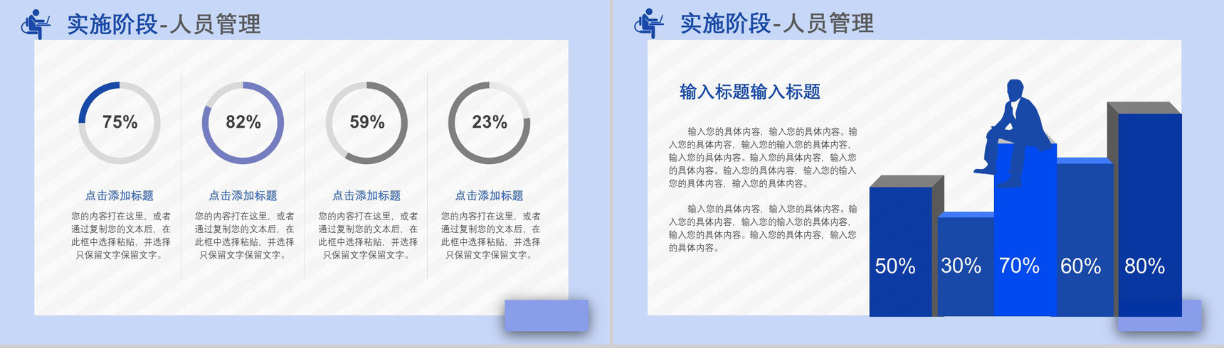 品管圈PDCA循环案例护理汇报计划执行检查纠正工作方法总结PPT模板-10