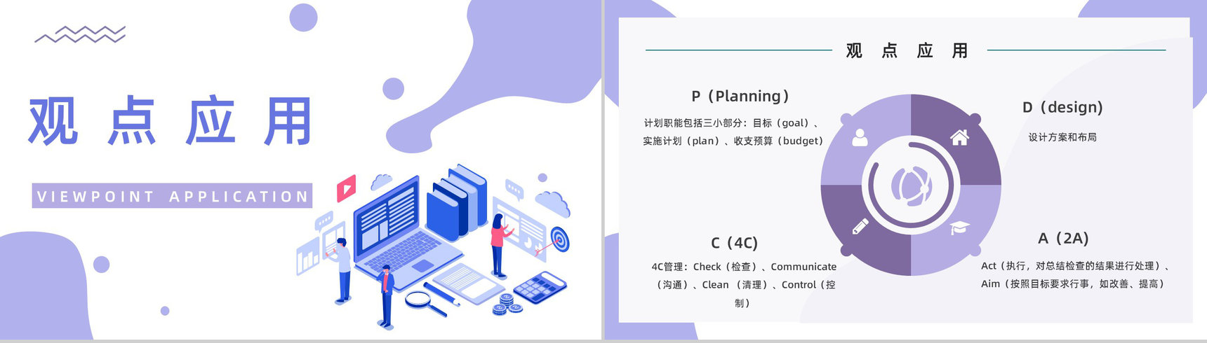 企业PDCA循环及其管理学习员工工作技能方法培训课件通用PPT模板-4