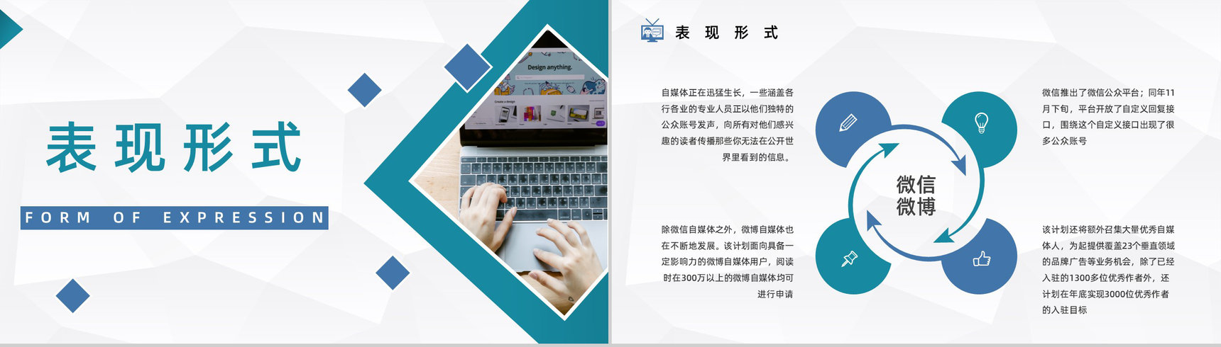 自媒体公司平台运营管理策划方案计划总结课程培训PPT模板-5