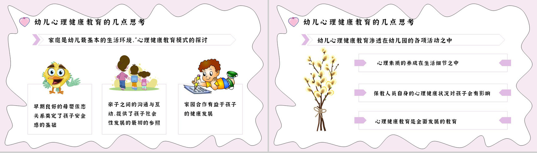 知识梳理合集儿童心理问题产生因素应对措施PPT模板-4