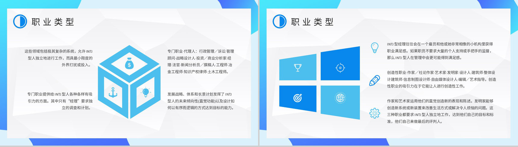 员工职业性格分析判断MBTI性格分析INTJ人格类型知识总结PPT模板-15