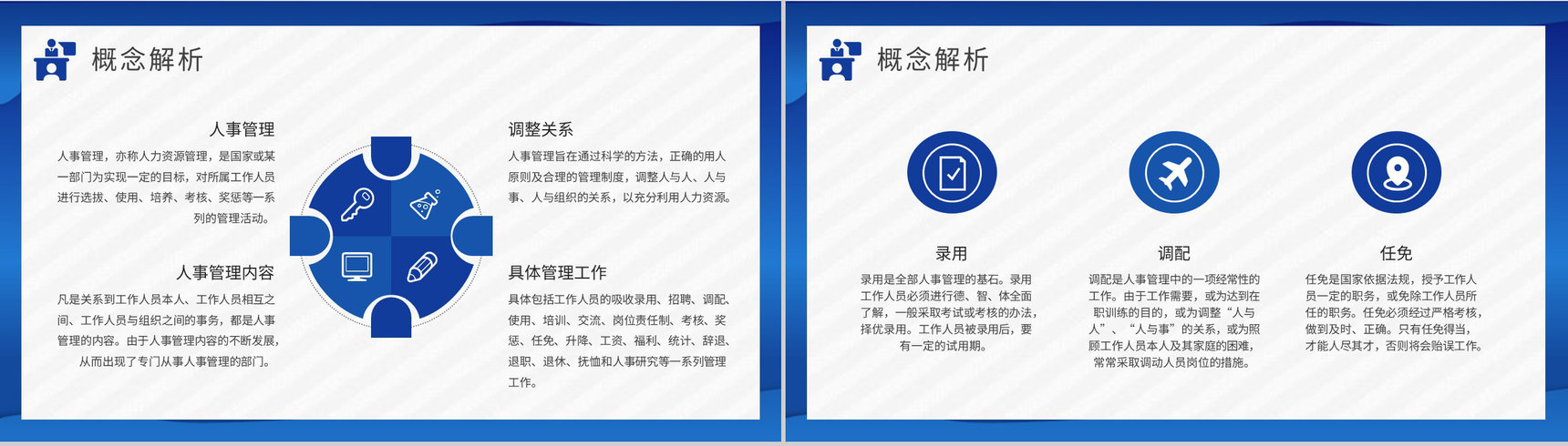 企事业单位人事管理制度培训教案员工部门管理规定学习PPT模板-3