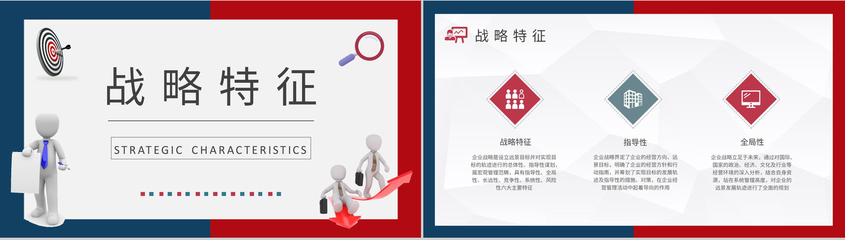 企业经营战略案例分析培训企业管理工作总结汇报PPT模板-6