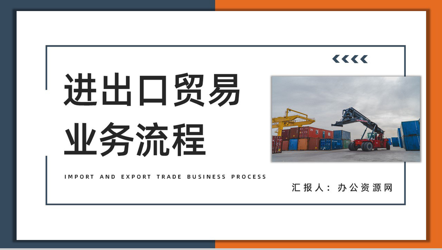 公司产品进出口贸易业务流程培训员工业务案例分析总结汇报PPT模板