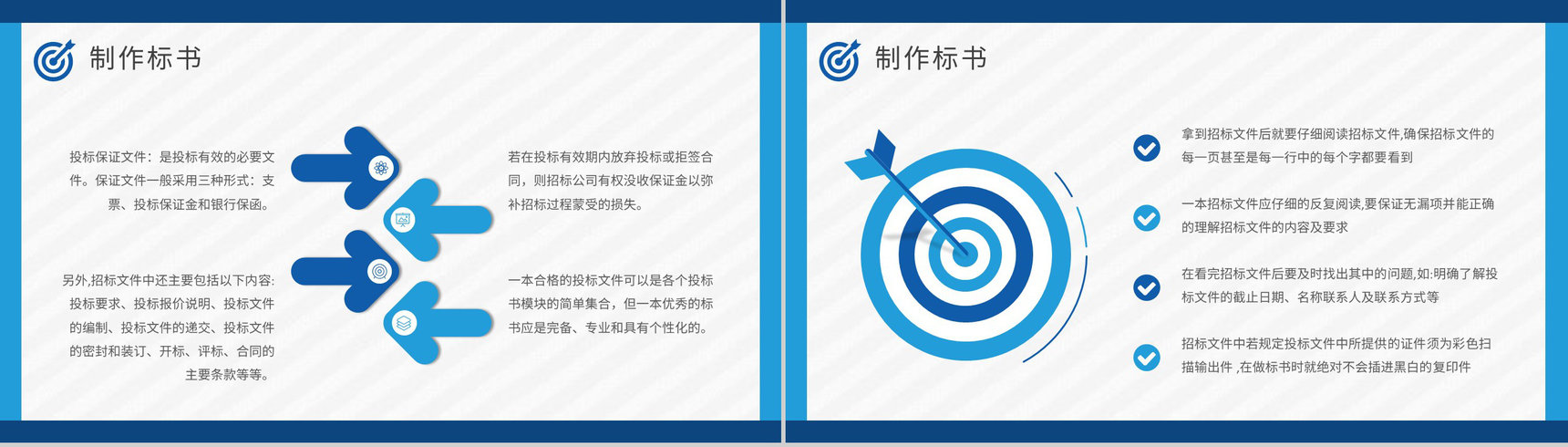 企业项目招标申请要求投标书制作流程培训总结PPT模板-9