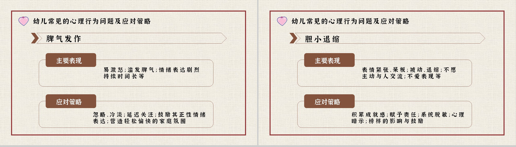 儿童心理发展五个阶段知识梳理合集解决方法PPT模板-6