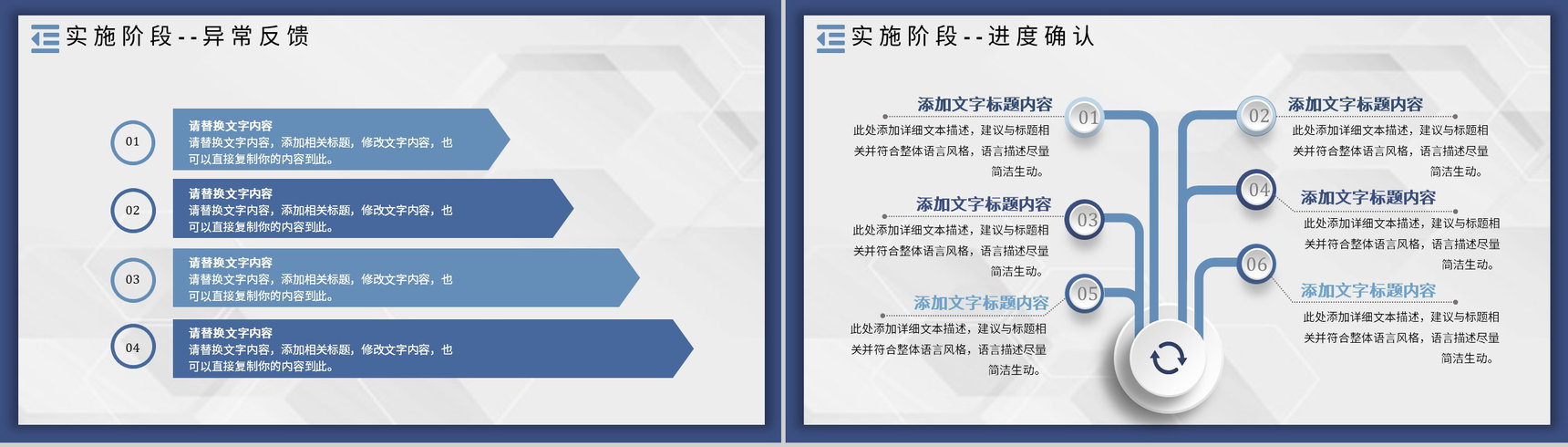 企业PDCA管理循环案例分析质量管理执行计划总结PPT模板-12