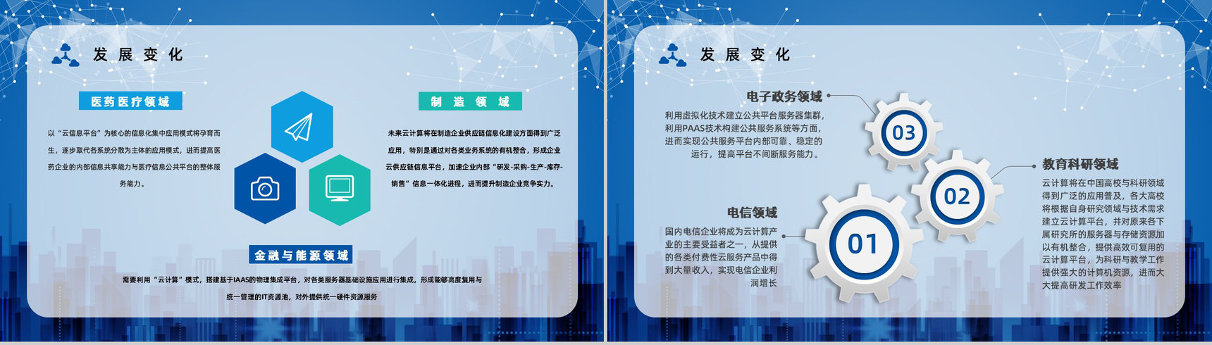 IT行业云计算技术与应用介绍互联网大数据知识培训PPT模板-6