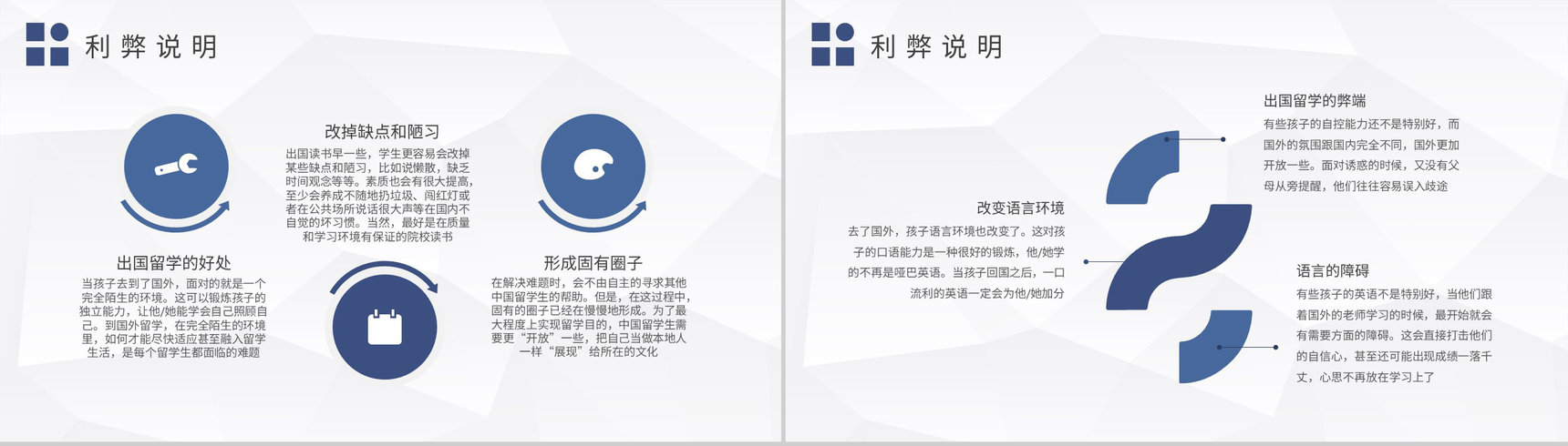 学业深造计划方案学生出国留学要求培训总结PPT模板-4