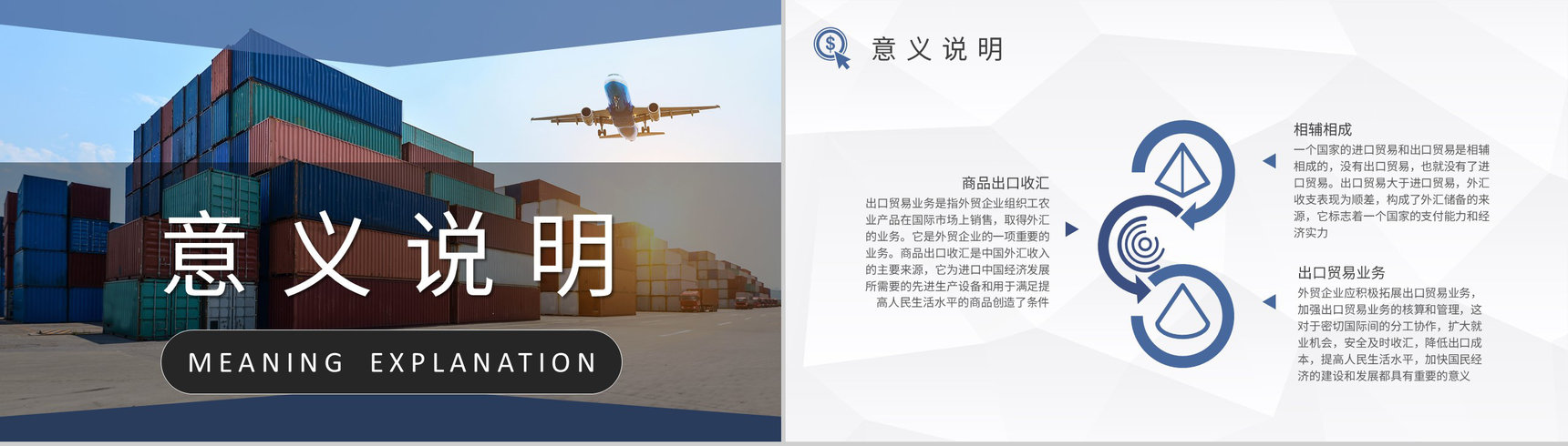 进出口贸易流程培训工作总结出口报关流程事项说明PPT模板-6