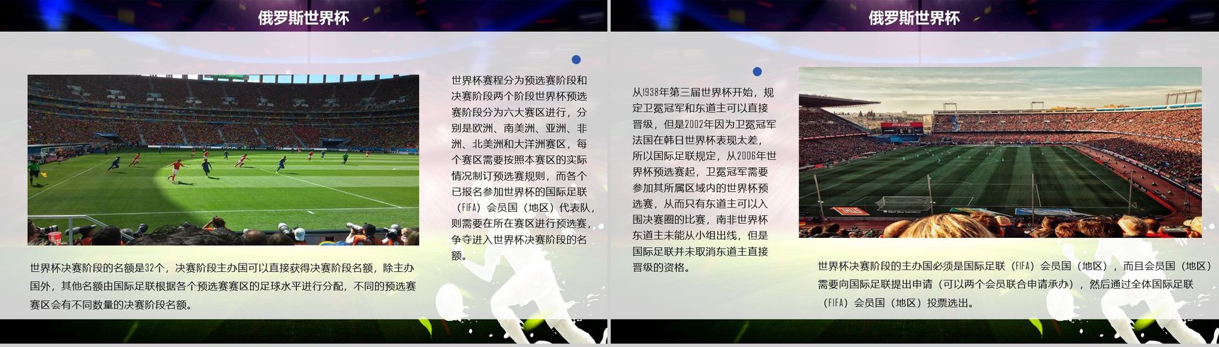 炫彩2018决战世界杯足球PPT模板-7