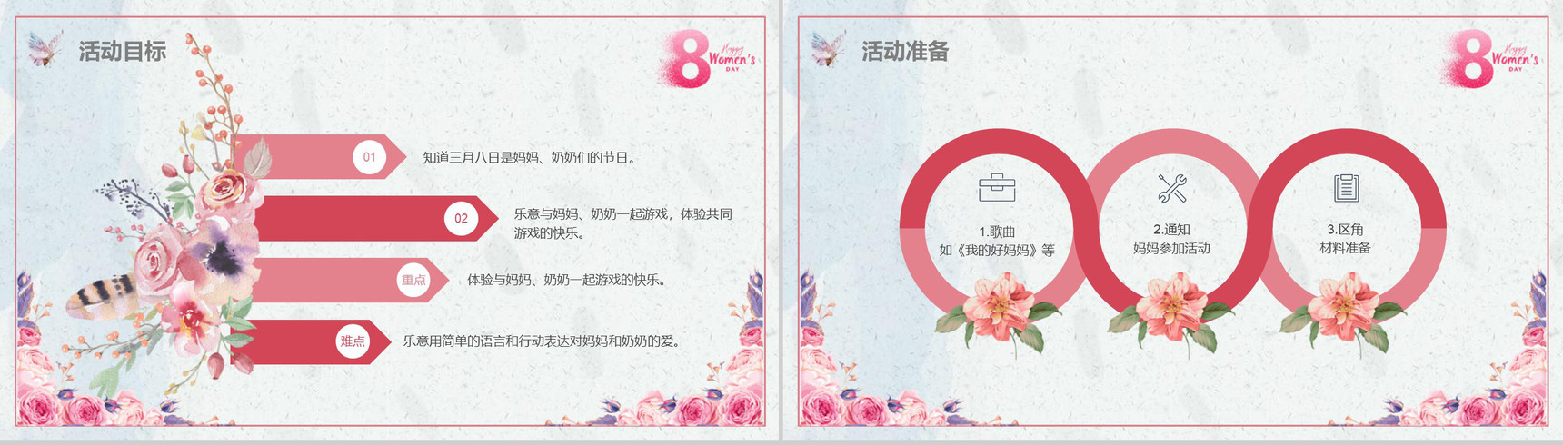 38庆祝女神节感恩母亲PPT模板-4
