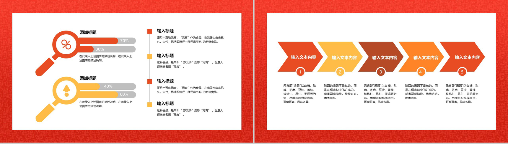 20XX中国风系列中国传统节日元宵节介绍主题演讲PPT模板-5