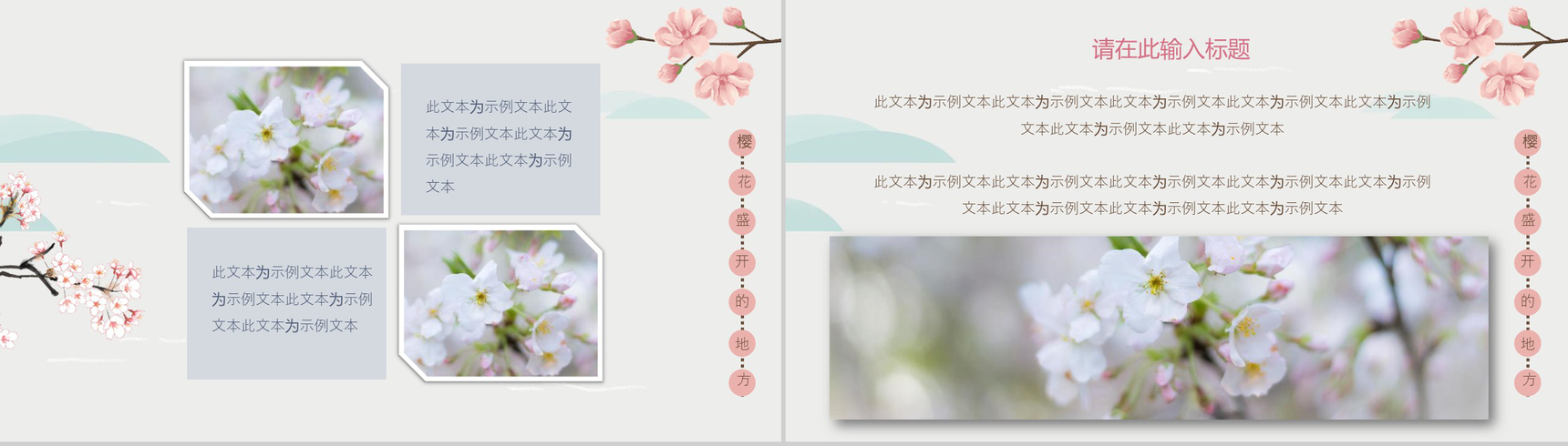 樱花节日本赏樱之旅策划方案PPT模板-13