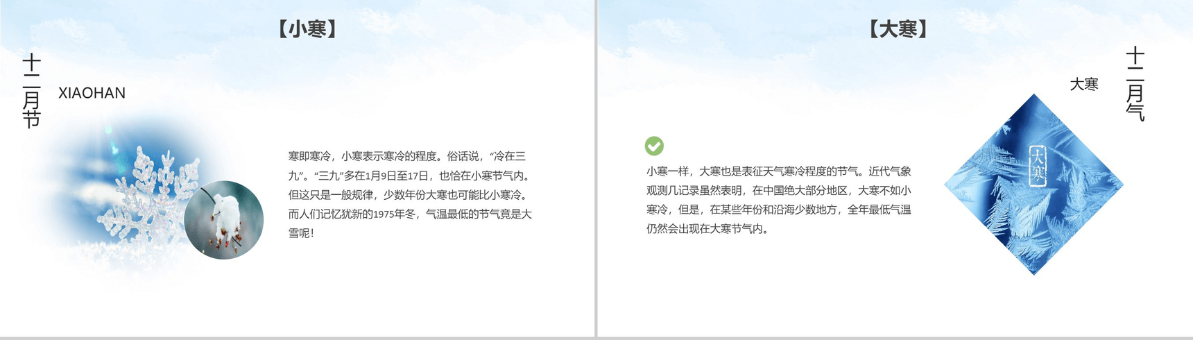 绿色简约大气二十四节气介绍主题班会PPT模板-13