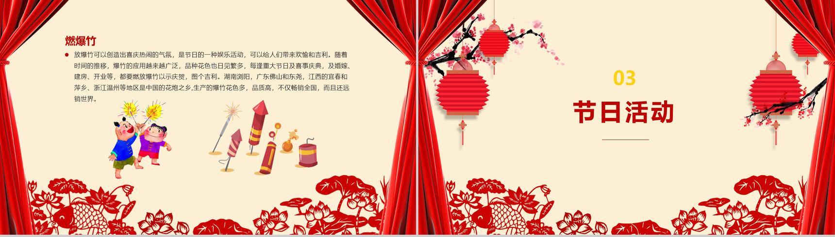 2019猪年除夕节日传统春节习俗知识PPT模板-8