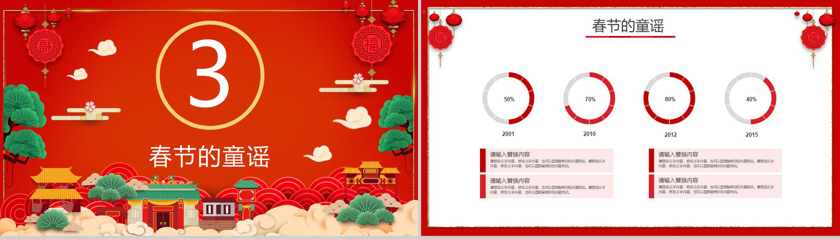 新年习俗春节习俗介绍讲解PPT模板-8