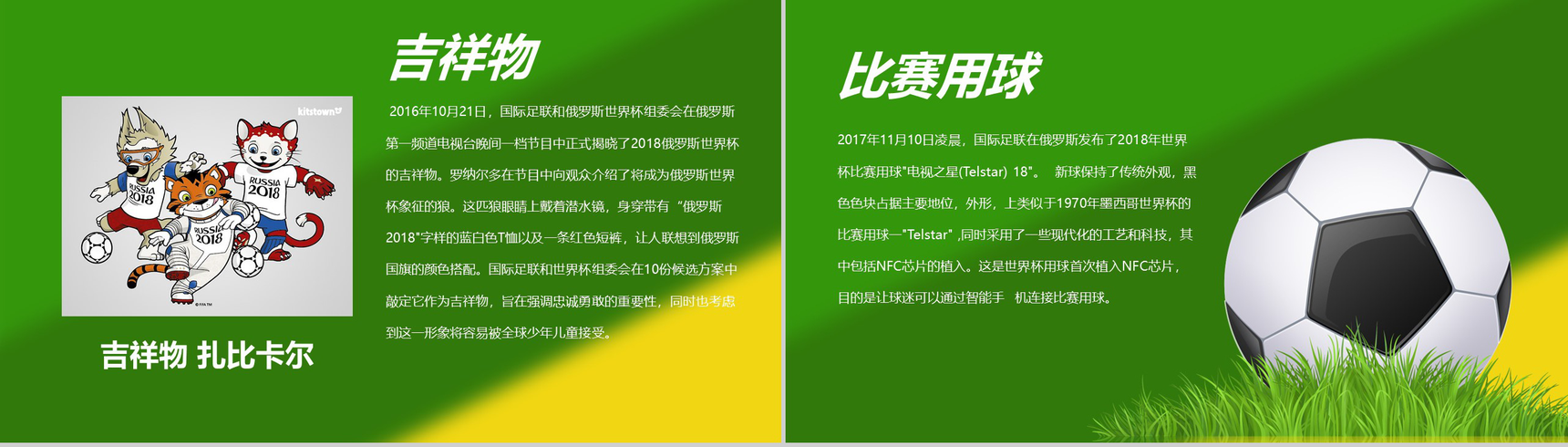 激战世界杯足球运动宣传PPT模板-6