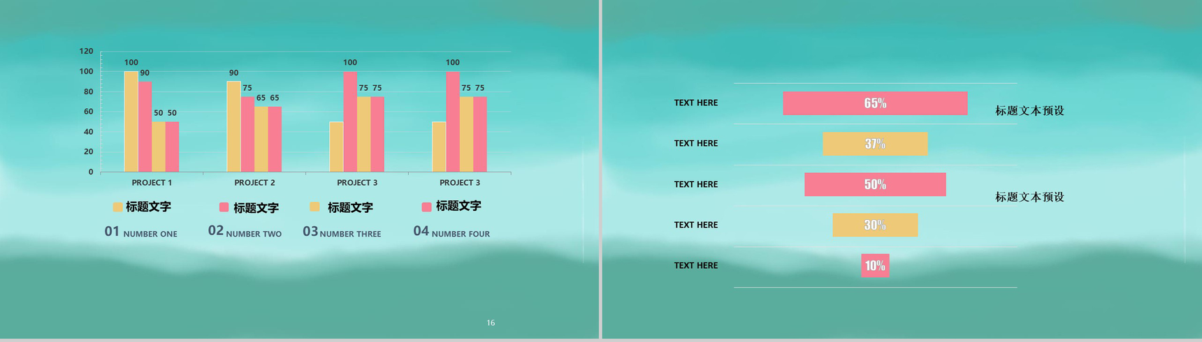 小清新绿色荷花立夏节气活动策划PPT模板-9