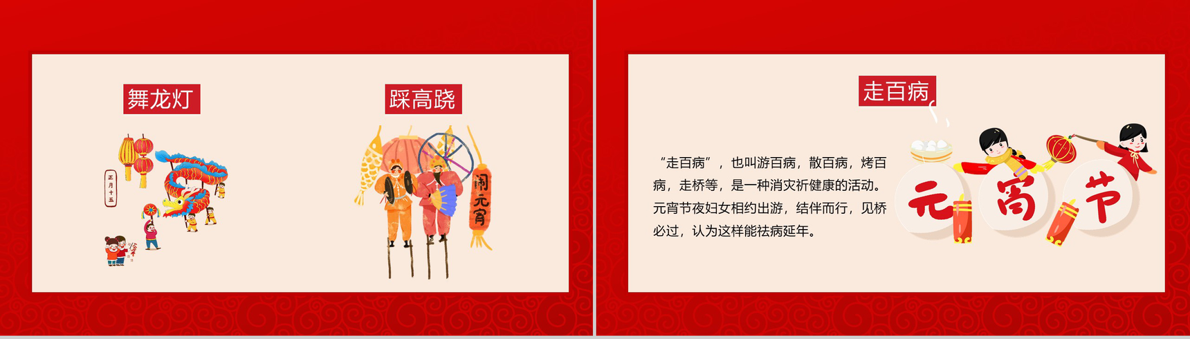中国风正月十五闹元宵元宵节主题班会活动PPT模板-10