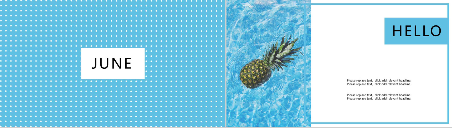 夏季xx月你好主题PPT模板-9