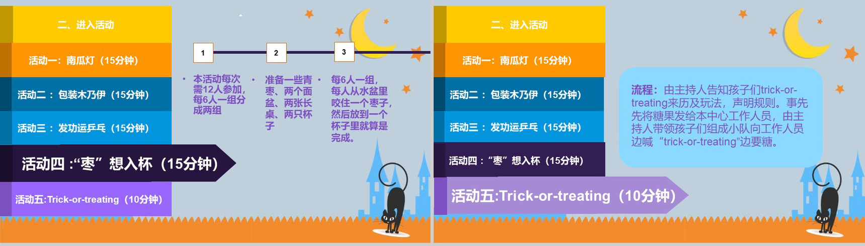万圣节狂欢夜活动策划方案节日庆典PPT模板-11