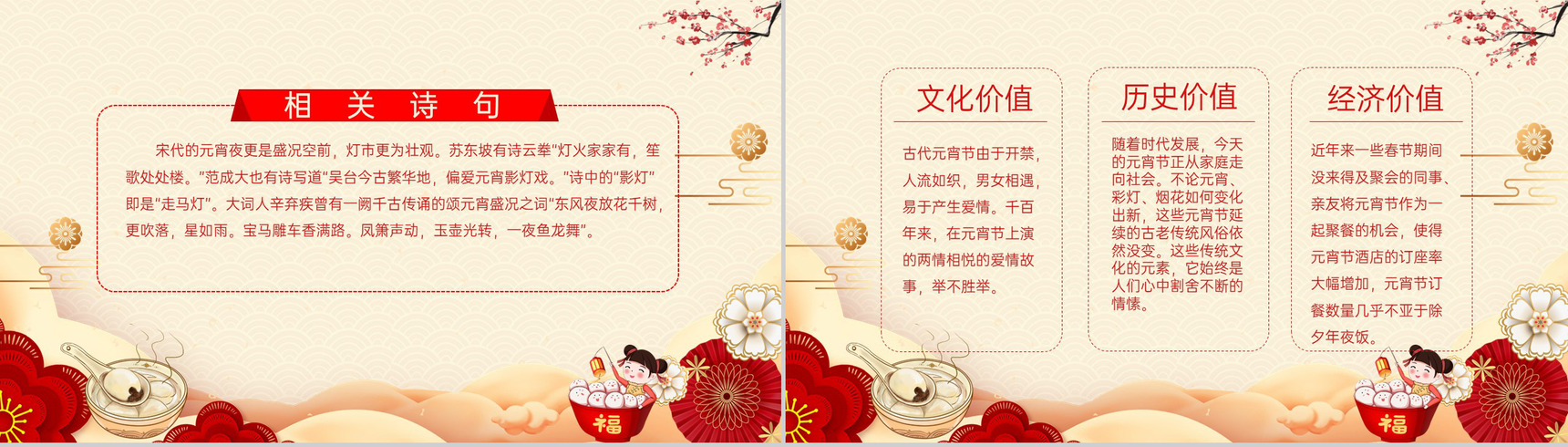 红色中国风喜闹元宵活动主题年会庆典PPT模板-9