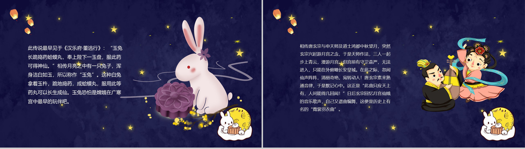 月满中秋主题中秋节文化介绍PPT模板-6