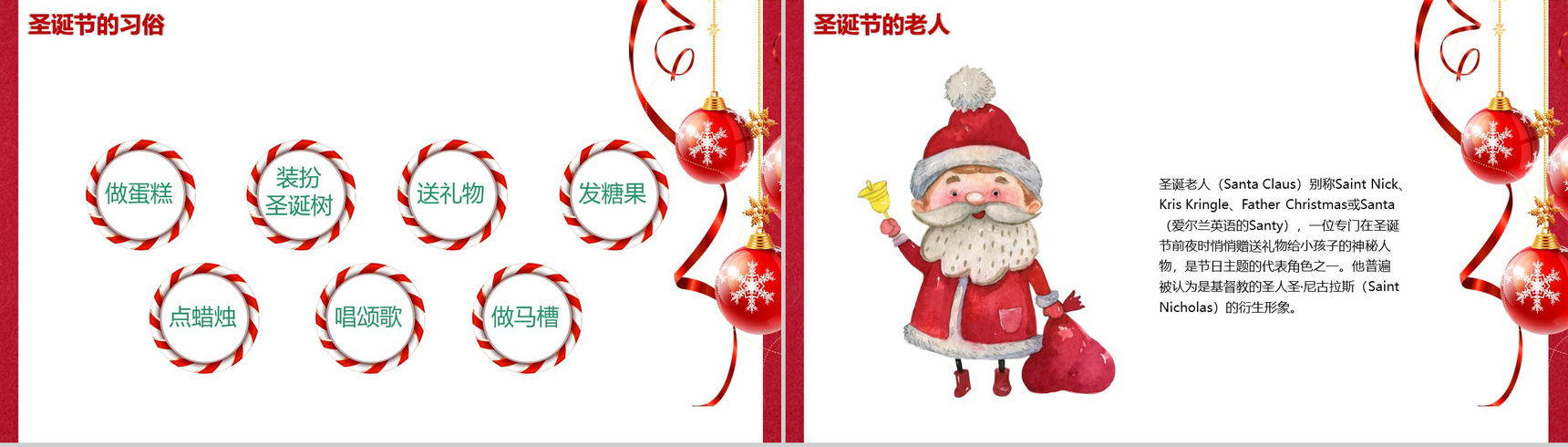 喜庆圣诞节活动策划方案汇报总结PPT模板-4