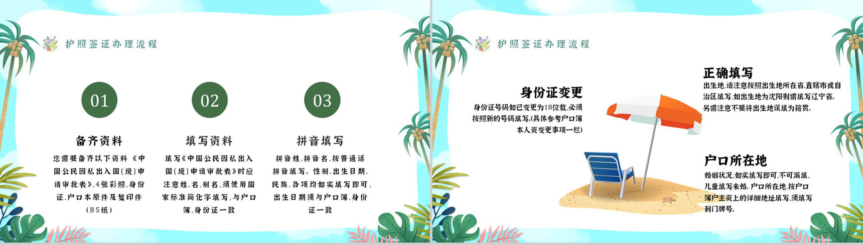 暑假旅行计划攻略线路推荐经典推荐PPT模板-5