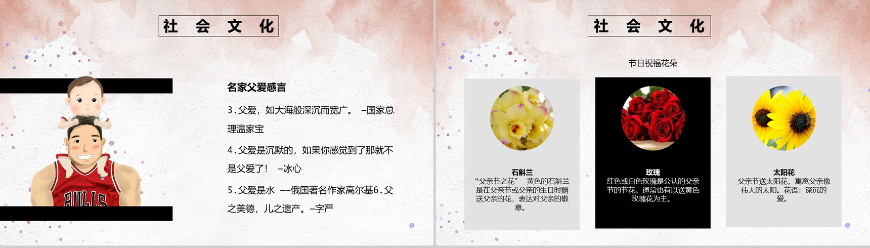 父亲节活动宣传策划通用PPT模板-12