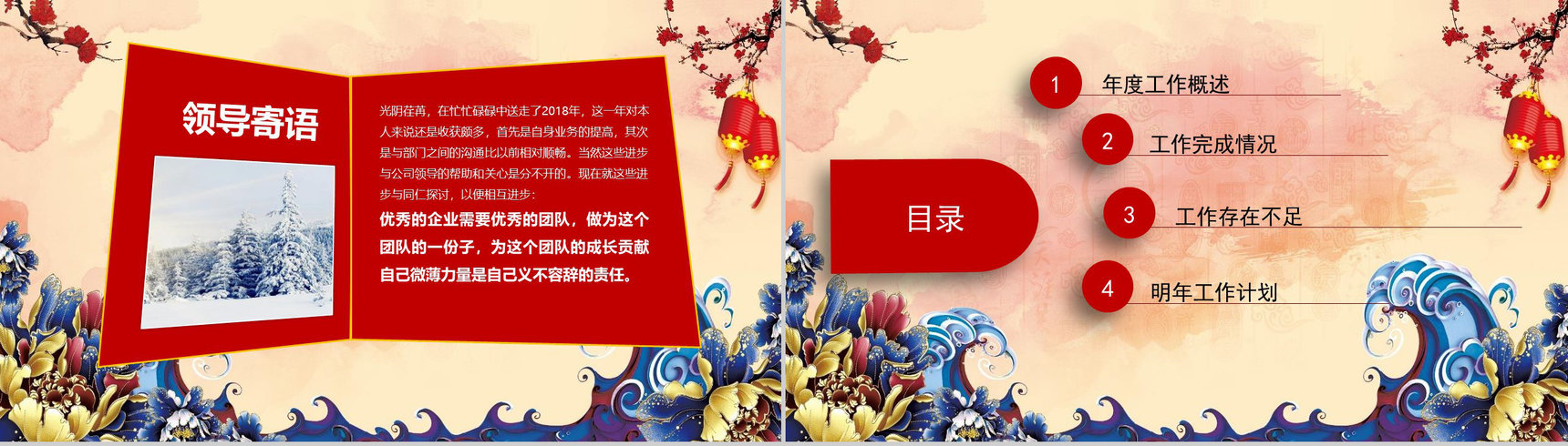 2019工作汇报年终庆典开门红PPT模板-2