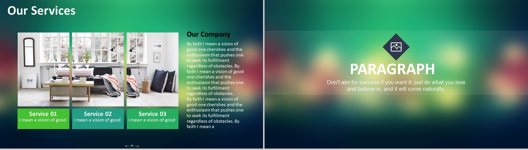 大气欧美商务极简工作汇报总结PPT模板-4