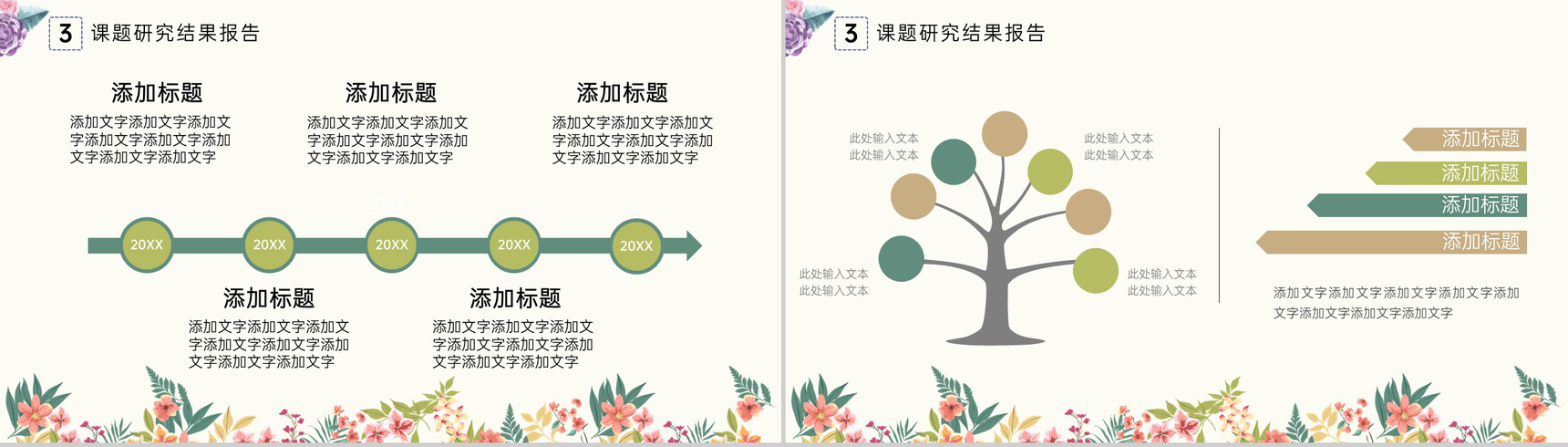 黄色扁平化毕业论文答辩课题研究过程展示PPT模板-9