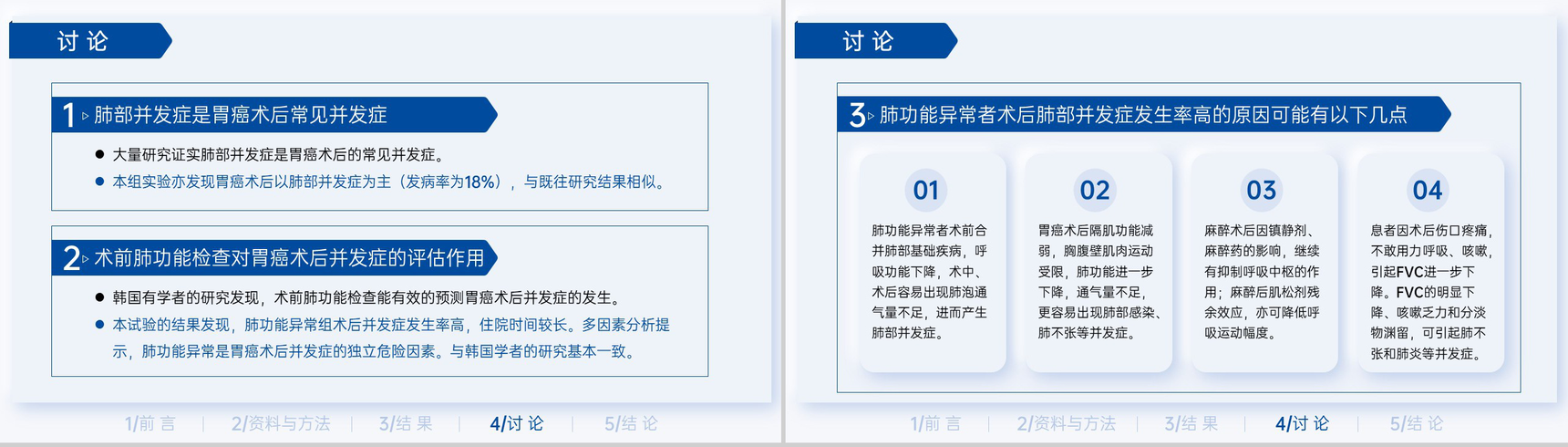 简洁蓝色医学生临床医学毕业答辩研究过程PPT模板-11
