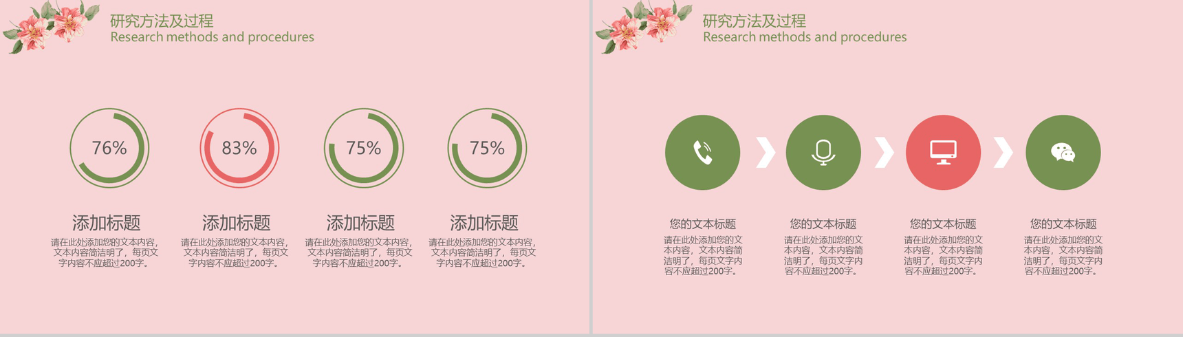 校园毕业论文答辩PPT模板-8