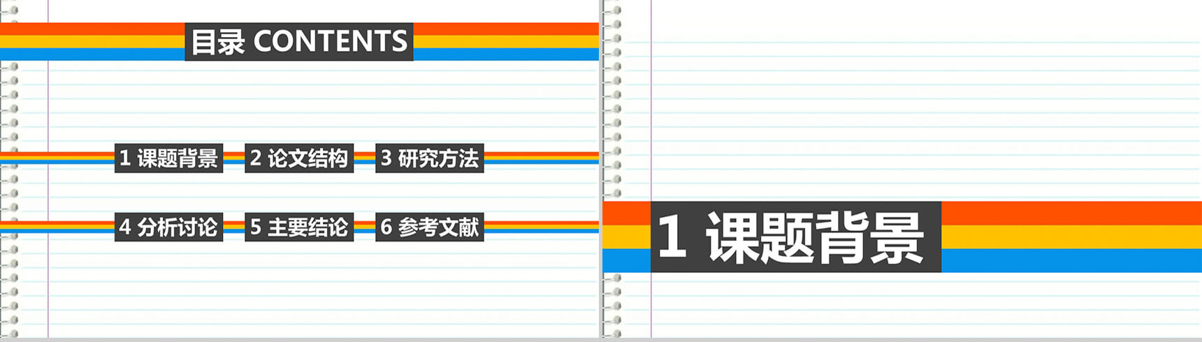 特色个性化毕业论文答辩PPT模板-2